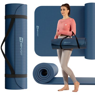 Hop-Sport Mata fitness NBR 1,5cm - morska - 190x60cm Hop-Sport Mata fitness NBR 1,5cm - morska - 190x60cm