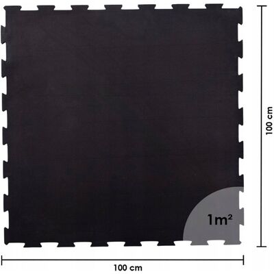 Mata ochronna pod sprzęt fitness inSPORTline Puzleto 100x100x1,5 cm Mata ochronna pod sprzęt fitness inSPORTline Puzleto 100x100x1,5 cm