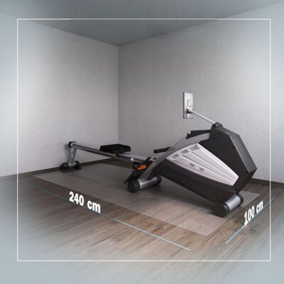 Mata ochronna pod sprzęt przeźroczysta Maxxus - 240 x 100 cm Mata ochronna pod sprzęt przeźroczysta Maxxus - 240 x 100 cm
