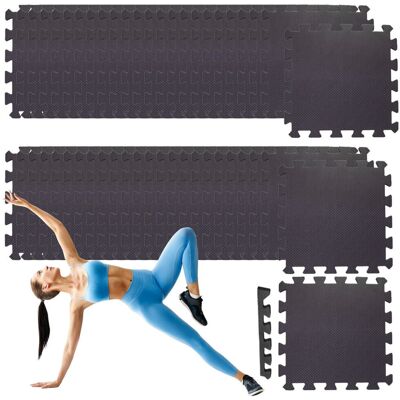 Be4Sport Mata Puzzle Pod Sprzęt Do Ćwiczeń Ochronna Na Siłownie 30×30×1 cm 48 szt. Be4Sport Mata Puzzle Pod Sprzęt Do Ćwiczeń Ochronna Na Siłownie 30×30×1 cm 48 szt.