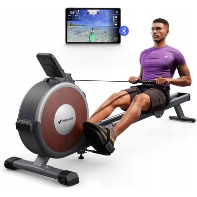 brak danych MERACH Wioślarz do 160 kg do domu magnetyczny Bluetooth 16 poziomami oporu brak danych MERACH Wioślarz do 160 kg do domu magnetyczny Bluetooth 16 poziomami oporu