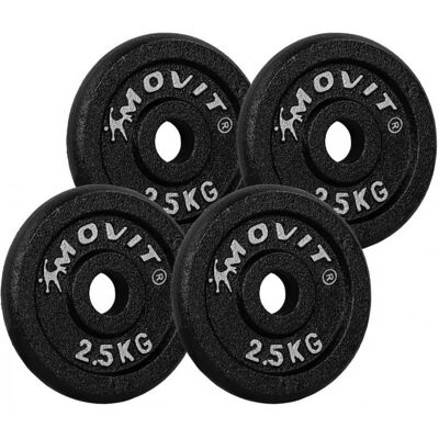 MOVIT® 4x waga 2,5 kg, żeliwo MOVIT® 4x waga 2,5 kg, żeliwo
