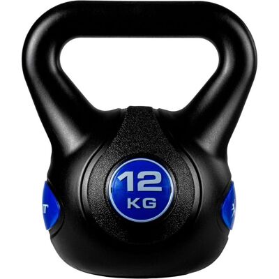 Movit Hantle Kettlebell - 12 Kg, Czarno / Granatowy Movit Hantle Kettlebell - 12 Kg, Czarno / Granatowy