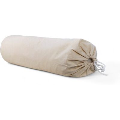 La Mujer natural cotton - wałek z łuską gryki, wałek do jogi, bolster La Mujer natural cotton - wałek z łuską gryki, wałek do jogi, bolster