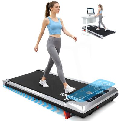 NETTLIFE Składane Bieżnia Domowa 4w1 - Biurkowa do 10 km/h z Pochyleniem Cichy Treadmill z Pilotem i Wyświetlaczem LED NETTLIFE Składane Bieżnia Domowa 4w1 - Biurkowa do 10 km/h z Pochyleniem Cichy Treadmill z Pilotem i Wyświetlaczem LED