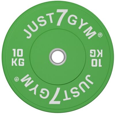 Just7Gym Obciążenie Bumper Color 10kg Just7Gym Obciążenie Bumper Color 10kg