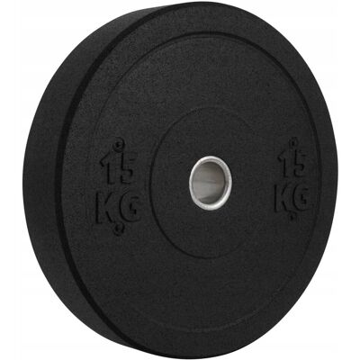 inna (Inny) OBCIĄŻENIE OLIMPIJSKIE 15KG GUMOWE BUMPER KRĄŻEK TALERZ 51mm CIĘŻAR ELEVATE inna (Inny) OBCIĄŻENIE OLIMPIJSKIE 15KG GUMOWE BUMPER KRĄŻEK TALERZ 51mm CIĘŻAR ELEVATE