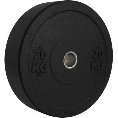 inna (Inny) OBCIĄŻENIE OLIMPIJSKIE 20KG GUMOWE BUMPER KRĄŻEK TALERZ 51mm CIĘŻAR ELEVATE inna (Inny) OBCIĄŻENIE OLIMPIJSKIE 20KG GUMOWE BUMPER KRĄŻEK TALERZ 51mm CIĘŻAR ELEVATE