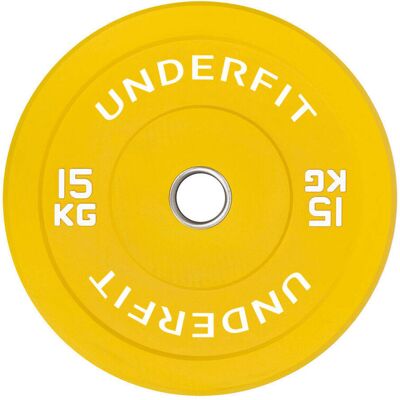 Obciążenie Olimpijskie Bumper Color Underfit 15 Kg Obciążenie Olimpijskie Bumper Color Underfit 15 Kg