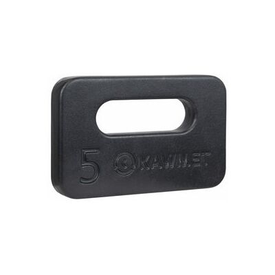 KAWMET Obciążenie Płyta Żeliwna Treningowa Z Uchwytem Ruck Plate 5 Kg KAWMET Obciążenie Płyta Żeliwna Treningowa Z Uchwytem Ruck Plate 5 Kg