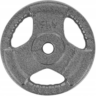 Enero OBCIĄŻENIE ŻELIWNE 5kg KIEROWNICA 26,5mm TALERZ KRĄŻEK DO HANTLI SZTANGI Enero OBCIĄŻENIE ŻELIWNE 5kg KIEROWNICA 26,5mm TALERZ KRĄŻEK DO HANTLI SZTANGI