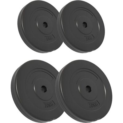 VMP Obciążniki, 4 Sztuki, 30 Kg, Cement VMP Obciążniki, 4 Sztuki, 30 Kg, Cement
