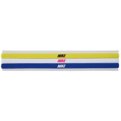 Opaska Na Głowę Nike Elastic Headbands 2.0 3pk Opti Yellow/white/hyper Royal Opaska Na Głowę Nike Elastic Headbands 2.0 3pk Opti Yellow/white/hyper Royal