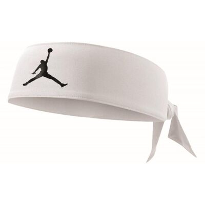 Opaska na głowę unisex biała Air Jordan Dri-fit Jumpman - J.JN.00.101.OS Opaska na głowę unisex biała Air Jordan Dri-fit Jumpman - J.JN.00.101.OS