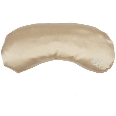 Bodhi Leaf Opaska na oczy do spania Jedwabna poduszeczka na oczy z lawendą Bodhi - beżowy Bodhi Leaf Opaska na oczy do spania Jedwabna poduszeczka na oczy z lawendą Bodhi - beżowy