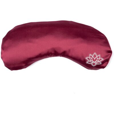 Bodhi Leaf Opaska na oczy do spania Jedwabna poduszeczka na oczy z lawendą Bodhi - burgundowy Bodhi Leaf Opaska na oczy do spania Jedwabna poduszeczka na oczy z lawendą Bodhi - burgundowy