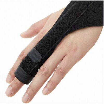 Dr.Med Orteza Stabilizator Z Szyną, Neoprenowy, Wybity, Złamany Palec Dr.Med Orteza Stabilizator Z Szyną, Neoprenowy, Wybity, Złamany Palec