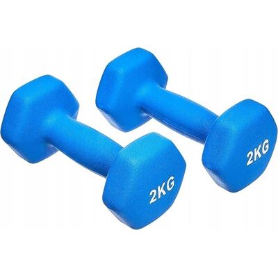 Hantle z neoprenu Amazon Basics - 2 kg Zestaw Hantle z neoprenu Amazon Basics - 2 kg Zestaw