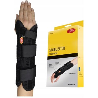 Pani Teresa Medica Pani Teresa 332 Opaska na Nadgarstek Orteza Nadgarstka Stabilizator Prawa L Pani Teresa Medica Pani Teresa 332 Opaska na Nadgarstek Orteza Nadgarstka Stabilizator Prawa L