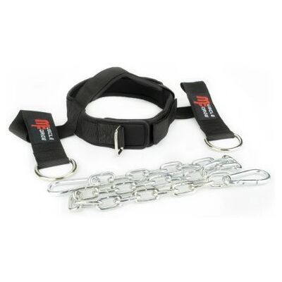 MuscleForge Pas Do Treningu Karku Z Łańcuchem MuscleForge Pas Do Treningu Karku Z Łańcuchem