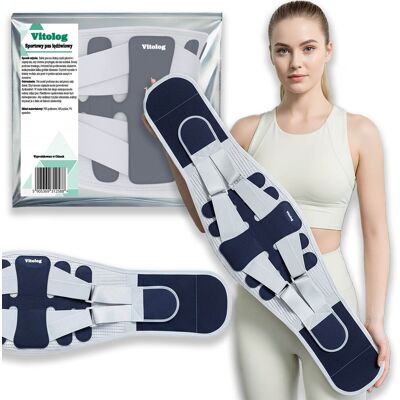 Vitolog Pas Lędźwiowy Stabilizujący Usztywniający Stabilizator na Kręgosłup Orteza Vitolog Pas Lędźwiowy Stabilizujący Usztywniający Stabilizator na Kręgosłup Orteza