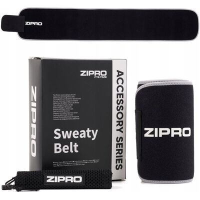 Pas Wyszczuplający Brzuch do Ćwiczeń lędźwiowy 110x20cm - Zipro Pas Wyszczuplający Brzuch do Ćwiczeń lędźwiowy 110x20cm - Zipro