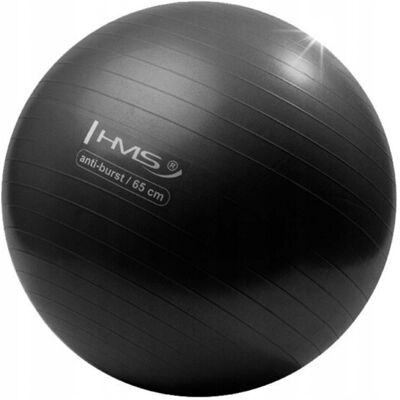 Piłka do Ćwiczeń Fitness Pilates Jogi Duża Oryginalna 65 cm + Pompka HMS Piłka do Ćwiczeń Fitness Pilates Jogi Duża Oryginalna 65 cm + Pompka HMS