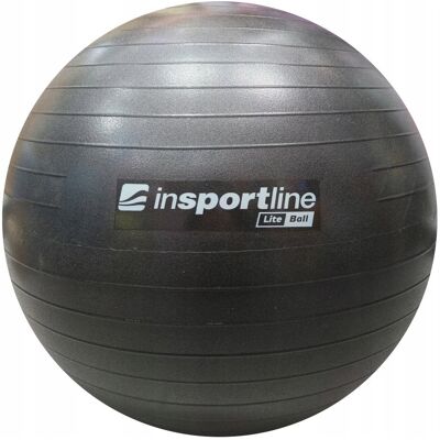 Piłka gimnastyczna do ćwiczeń fitness inSPORTline Lite Ball 55 cm + pompka Piłka gimnastyczna do ćwiczeń fitness inSPORTline Lite Ball 55 cm + pompka