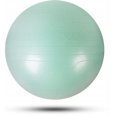 Piłka gimnastyczna fitness inSPORTline Stretch Ball 65 cm Kolor Miętowy Piłka gimnastyczna fitness inSPORTline Stretch Ball 65 cm Kolor Miętowy