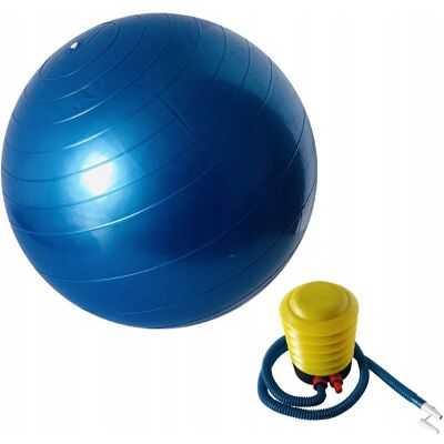 VERK GROUP PIŁKA GIMNASTYCZNA REHABILITACYJNA TRENING FITNESS ANTI BURST Z POMPKĄ 65CM VERK GROUP PIŁKA GIMNASTYCZNA REHABILITACYJNA TRENING FITNESS ANTI BURST Z POMPKĄ 65CM