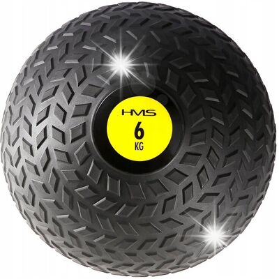 Piłka Lekarska 6kg Do Ćwiczeń Gumowa Rehabilitacyjna Slam Ball HMS Mocna Piłka Lekarska 6kg Do Ćwiczeń Gumowa Rehabilitacyjna Slam Ball HMS Mocna