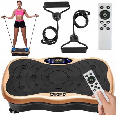 Renew Force Platforma Wibracyjna Platforma Wibracyjna Masażer Trening Wibrująca 200 w Renew Force Platforma Wibracyjna Platforma Wibracyjna Masażer Trening Wibrująca 200 w