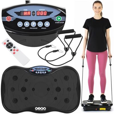 Zolta Platforma wibracyjna Vive Fitness czarna trening fitness odchudzanie Zolta Platforma wibracyjna Vive Fitness czarna trening fitness odchudzanie