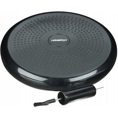RELAXDAYS Poduszka Sensomotoryczna Dysk Balansujący Do Ćwiczeń Fitness Pompka 33cm RELAXDAYS Poduszka Sensomotoryczna Dysk Balansujący Do Ćwiczeń Fitness Pompka 33cm
