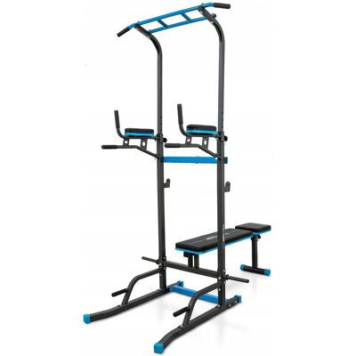 Thunder Poręcz Treningowa Z Ławką Drążek Do Podciągania Regulowany 150kg Thunder Poręcz Treningowa Z Ławką Drążek Do Podciągania Regulowany 150kg