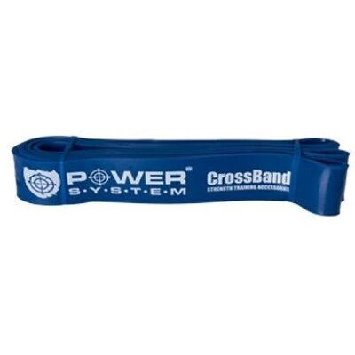 Power System Cross Band Poziom 4 Niebieski - Opaska oporu Power System Cross Band Poziom 4 Niebieski - Opaska oporu