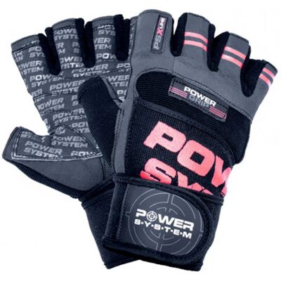 Power System Power-System Rękawiczki Power Grip-Red-S Power System Power-System Rękawiczki Power Grip-Red-S