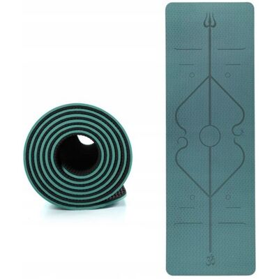 Midex PROFESJONALNA MATA DO ĆWICZEŃ 5MM DO JOGI FITNESS 183x68CM RÓŻNE KOLORY Midex PROFESJONALNA MATA DO ĆWICZEŃ 5MM DO JOGI FITNESS 183x68CM RÓŻNE KOLORY
