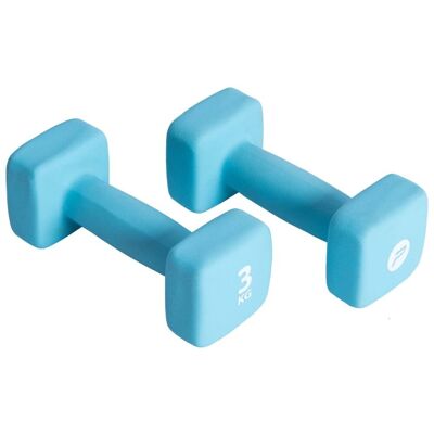 Zestaw hantli neoprenowych 2x3 kg od Pure2Improve Zestaw hantli neoprenowych 2x3 kg od Pure2Improve
