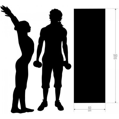 Gorilla Sports Ręcznik do ćwiczeń jogi czerwony Gorilla Sports Ręcznik do ćwiczeń jogi czerwony