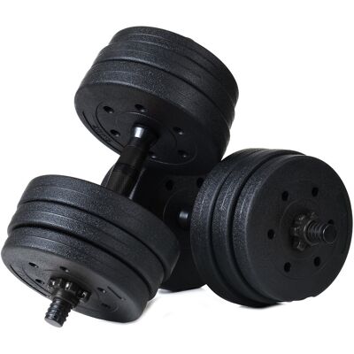 FUNFIT GYM&FITNESS Regulowane Hantle 20 Kg Zestaw Hantli 2X10 Kg FUNFIT GYM&FITNESS Regulowane Hantle 20 Kg Zestaw Hantli 2X10 Kg