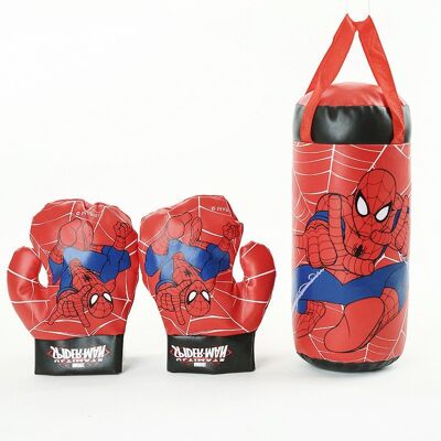 Inny producent Rękawice bokserskie i worek treningowy Spiderman dla dzieci Inny producent Rękawice bokserskie i worek treningowy Spiderman dla dzieci