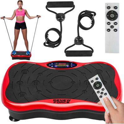 RENEW FORCE PLATFORMA WIBRACYJNA Masażer Trening Całego Ciała Wyszczuplająca Wibrująca JF-CFM09-RED RENEW FORCE PLATFORMA WIBRACYJNA Masażer Trening Całego Ciała Wyszczuplająca Wibrująca JF-CFM09-RED