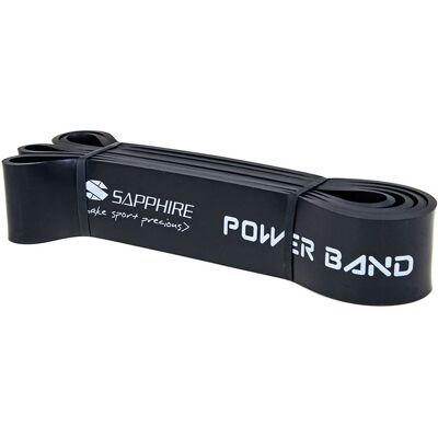 Sapphire guma do ćwiczeń, Power Band, czarna Sapphire guma do ćwiczeń, Power Band, czarna