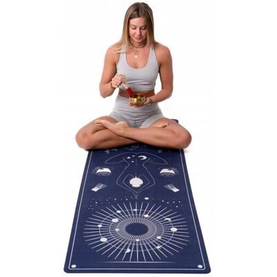 Inny producent SCULPT MATA DO JOGI I ĆWICZEŃ - Cosmic Flow, 4MM, Kauczuk, Niebieski Inny producent SCULPT MATA DO JOGI I ĆWICZEŃ - Cosmic Flow, 4MM, Kauczuk, Niebieski
