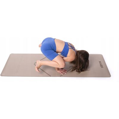 Inny producent SCULPT XL MATA DO JOGI I ĆWICZEŃ - 4MM, Kauczuk, Antypoślizgowa, Krem Inny producent SCULPT XL MATA DO JOGI I ĆWICZEŃ - 4MM, Kauczuk, Antypoślizgowa, Krem