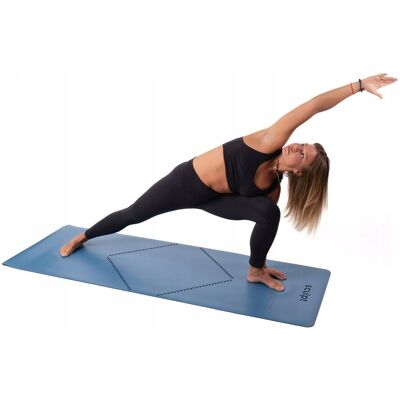 Inny producent SCULPT XL MATA DO JOGI I ĆWICZEŃ - 4MM, Kauczuk, Antypoślizgowa, Niebieski Inny producent SCULPT XL MATA DO JOGI I ĆWICZEŃ - 4MM, Kauczuk, Antypoślizgowa, Niebieski