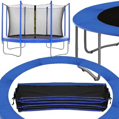 Springos Siatka Do Trampoliny Wewnętrzna Z Osłoną Na Sprężyny 305 Cm 10 Ft 8 Słupków Niebieska Springos Siatka Do Trampoliny Wewnętrzna Z Osłoną Na Sprężyny 305 Cm 10 Ft 8 Słupków Niebieska