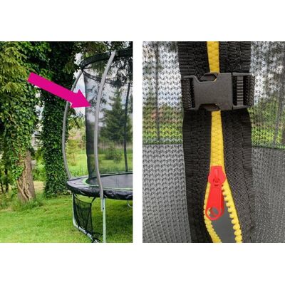 Siatka Wewnętrzna do Trampoliny Sport Max 14ft Różowa LEAN Sport Siatka Wewnętrzna do Trampoliny Sport Max 14ft Różowa LEAN Sport