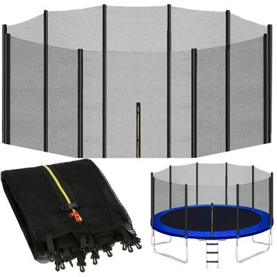 Springos Siatka Zewnętrzna 15ft 10 Słupków Do Trampoliny 457/460/466cm Springos Siatka Zewnętrzna 15ft 10 Słupków Do Trampoliny 457/460/466cm